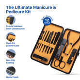 Dr Foot stainless steel manicure set - stylish and durable tools